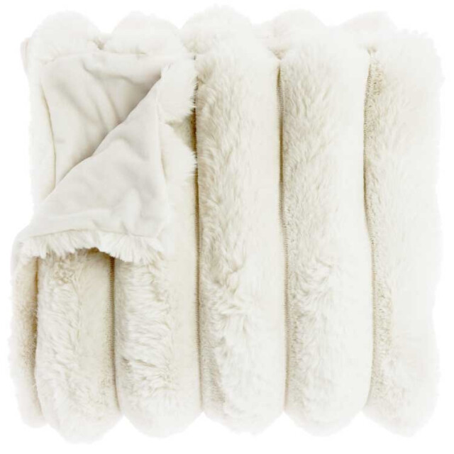 Unique Living plaid liebe dove white -150x200cm 2995563 large