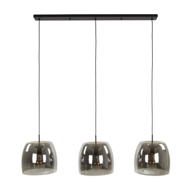 Hoyz hanglamp 3l drift glass smoke grey glas 3013772 large