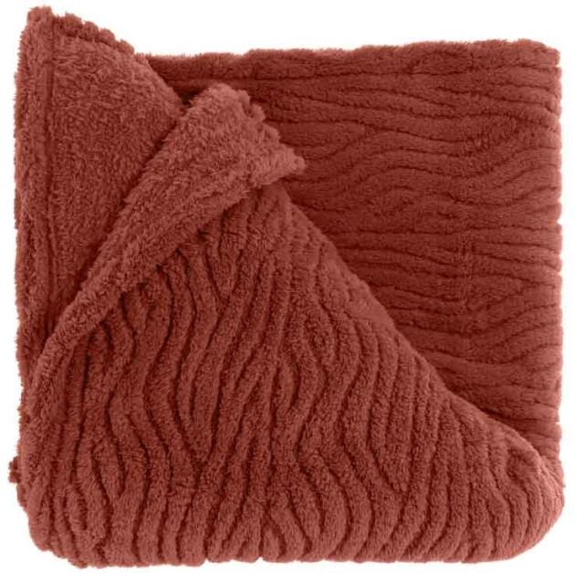 Unique Living plaid clio redwood -150x200cm 2995110 large