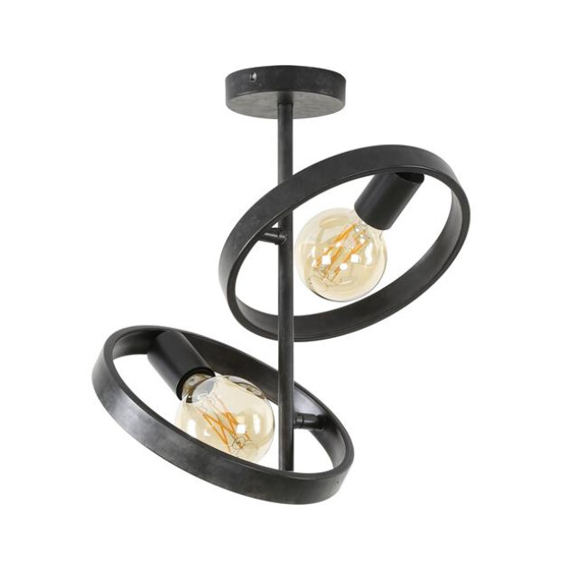 Hoyz plafondlamp 2l hover charcoal 3202709 large