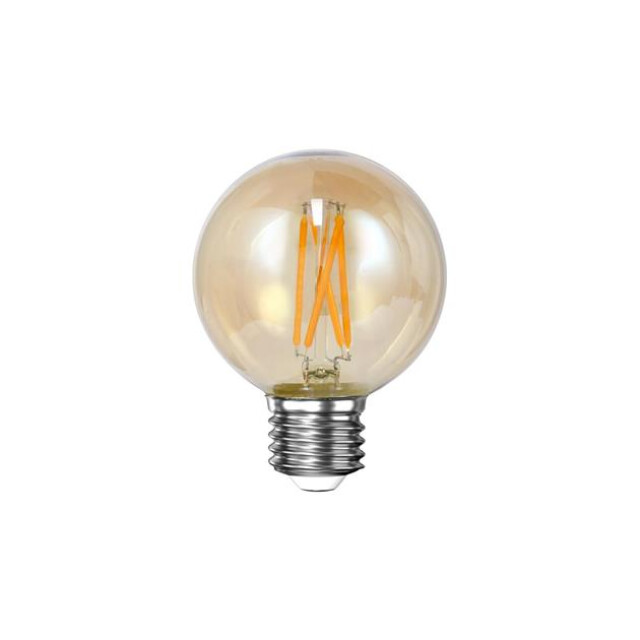 Hoyz lichtbron led [g60] filament bol Ø6 amberkleurig glas 3202706 large