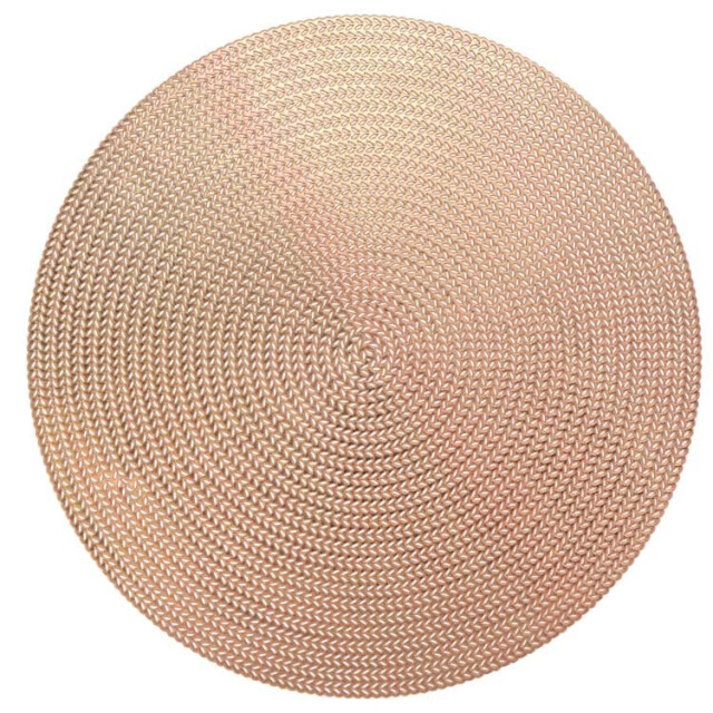 Unique Living placemat thora 38cm Ø koper 3014504 large