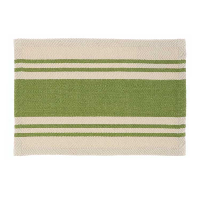 Unique Living placemat olena 30x45 olive green 3014577 large
