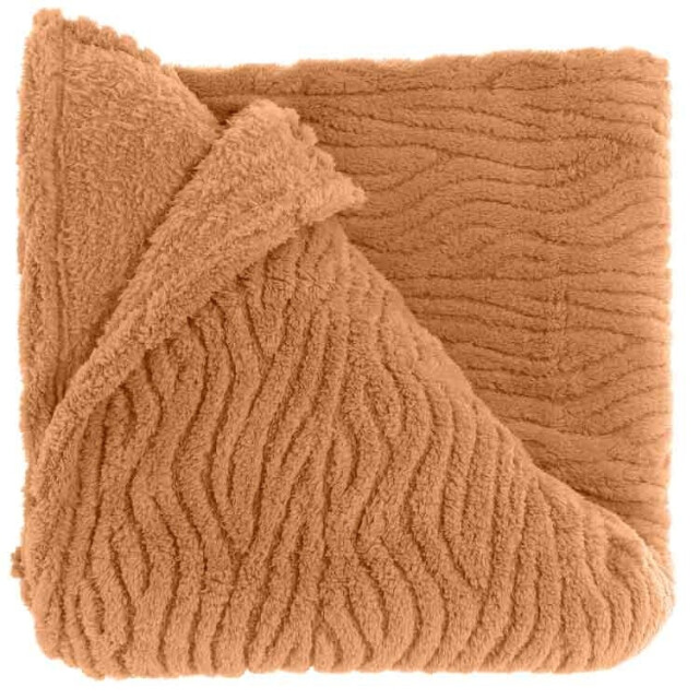 Unique Living plaid clio sandstone -150x200cm 2995111 large