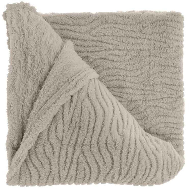Unique Living plaid clio chateau grey -150x200cm 2995108 large