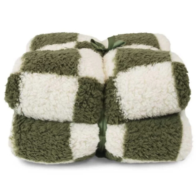 Unique Living plaid check winter green -150x200cm 2995177 large