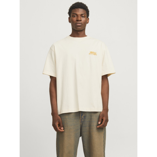 Jack & Jones Jorroxbury type tee ss crew neck off-white 5339.02.0120 large