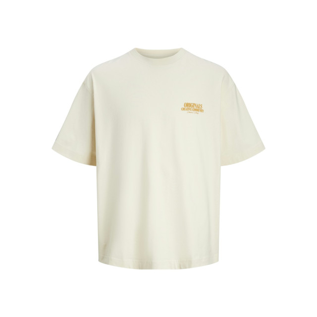 Jack & Jones Jorroxbury type tee ss crew neck off-white 5339.02.0120 large