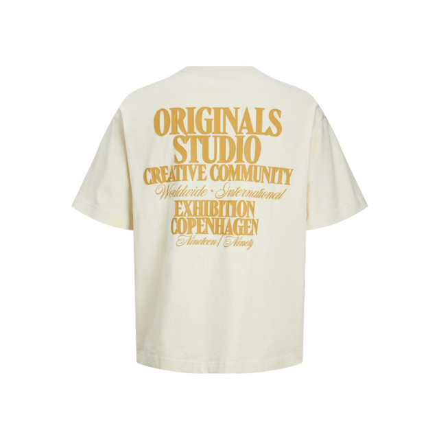 Jack & Jones Jorroxbury type tee ss crew neck off-white 5339.02.0120 large