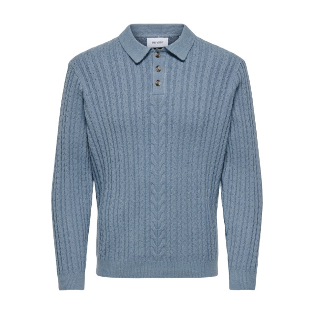 Only & Sons Onsflynn reg 5 pbt struc ls polo kn raf 5359.33.0002 large