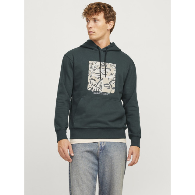 Jack & Jones Jorvesterbro newton boxfront sweat donker 5209.27.0080 large