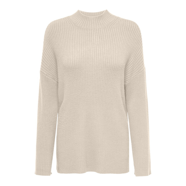 Only Onlkatia ls loose highneck cc knt ecru 4219.03.0194 large