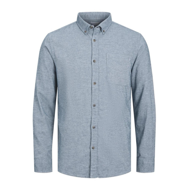 Jack & Jones Jjeclassic melange shirt ls sn blue denim 5309.35.0006 large