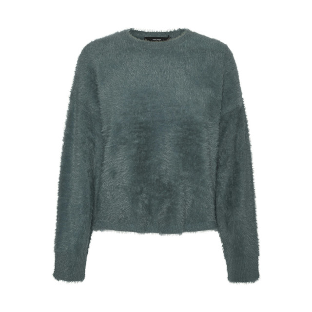 Vero Moda Vmalina ls o-neck boxy pullover boo esmerald 4219.24.0012 large