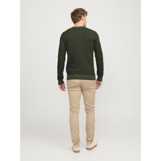 Jack & Jones Jjeglobe knit crew neck noos army 5219.26.0052 large