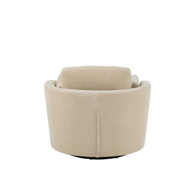 J-Line loungestoel swiv populierenhout/schuime 109x100x89cm 3002374 large