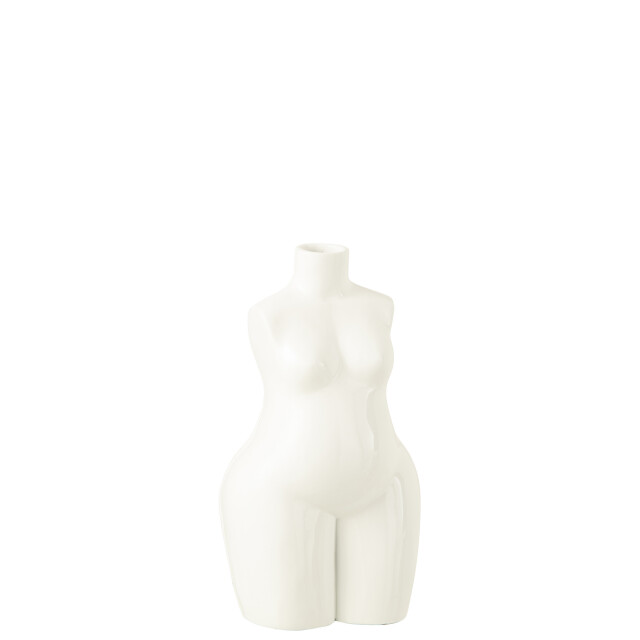 J-Line vase vrouw lichaam polyresin glanzend small 17x13x31.5cm 3001911 large
