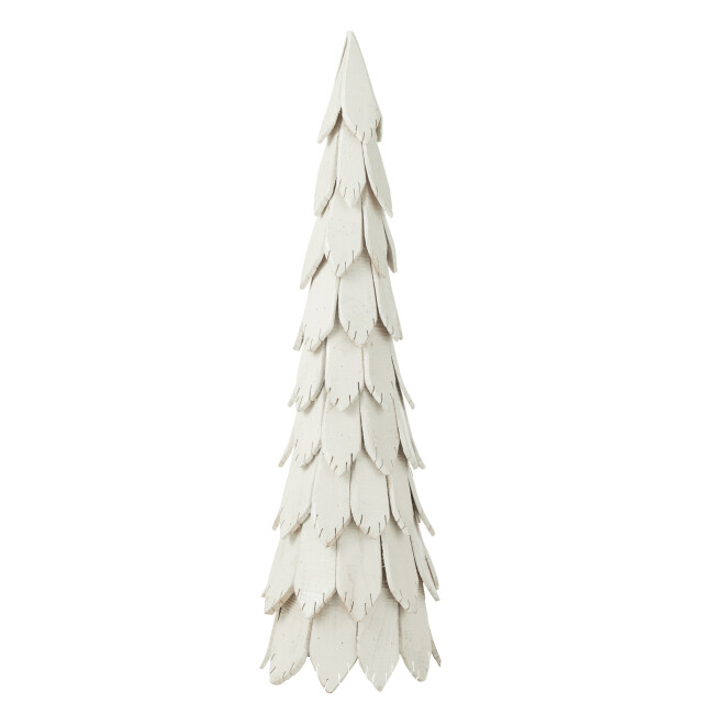 J-Line kerstboom stukken hout large 37x37x120cm 3009541 large
