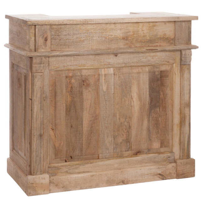 J-Line barkast 2lade rechthoek hout 120x50x108cm 3002245 large