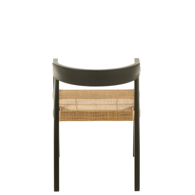 J-Line stoel emma teakhout /bruin 55x55x71cm 3002192 large