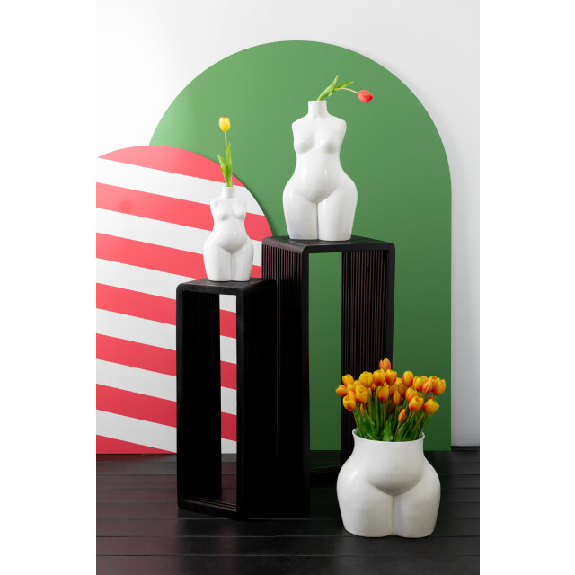 J-Line vase vrouw lichaam polyresin glanzend small 17x13x31.5cm 3001911 large