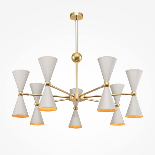 Maytoni hanglamp vesper met goud Ø91 2994565 large
