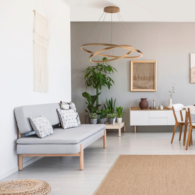 Maytoni hanglamp rim messing Ø80 2994496 large