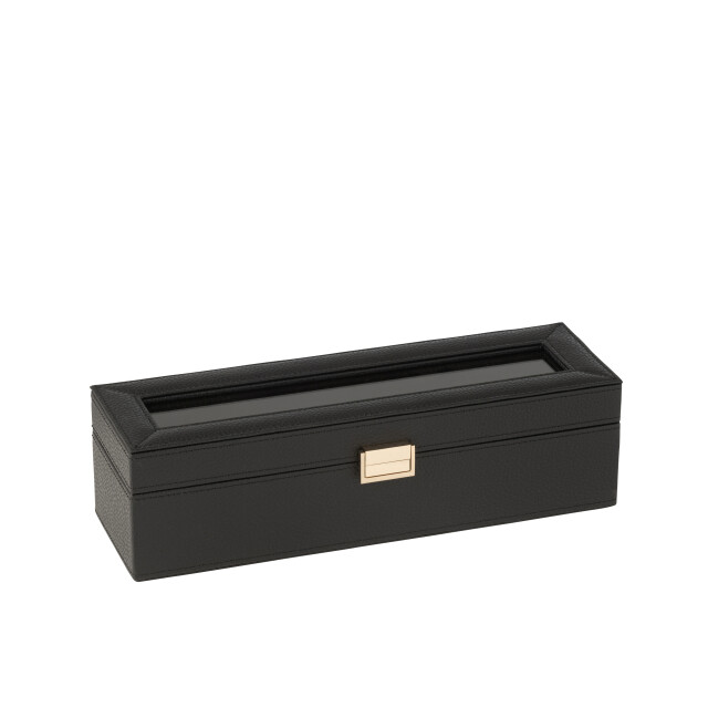 J-Line horlogedoos 6 compartimenten kunstleder 34x10.5x10cm 3009801 large