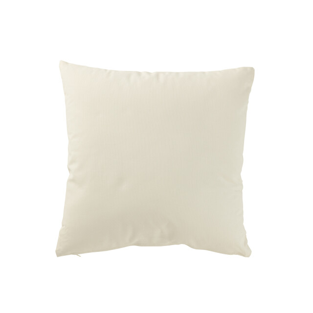 J-Line kussen kerstbomen kwasten katoen /goud 45x45x12cm 3002476 large