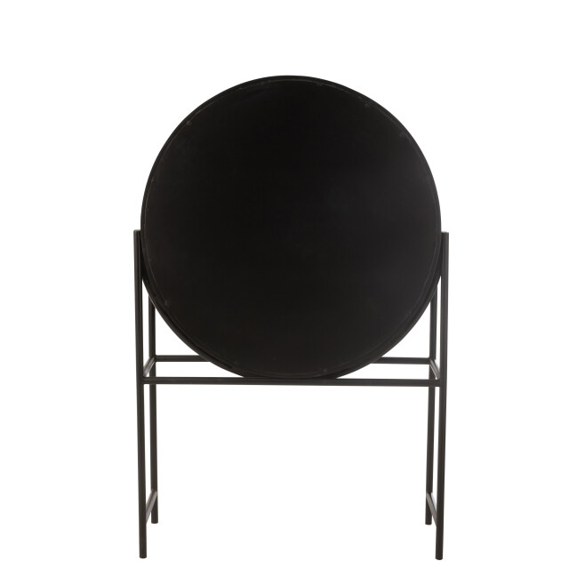 J-Line bar shanil gerecycleerd hout/mdf /zwart 105x38x160cm 3002329 large