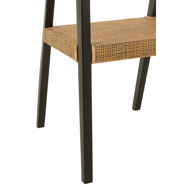 J-Line stoel emma teakhout /bruin 55x55x71cm 3002192 large