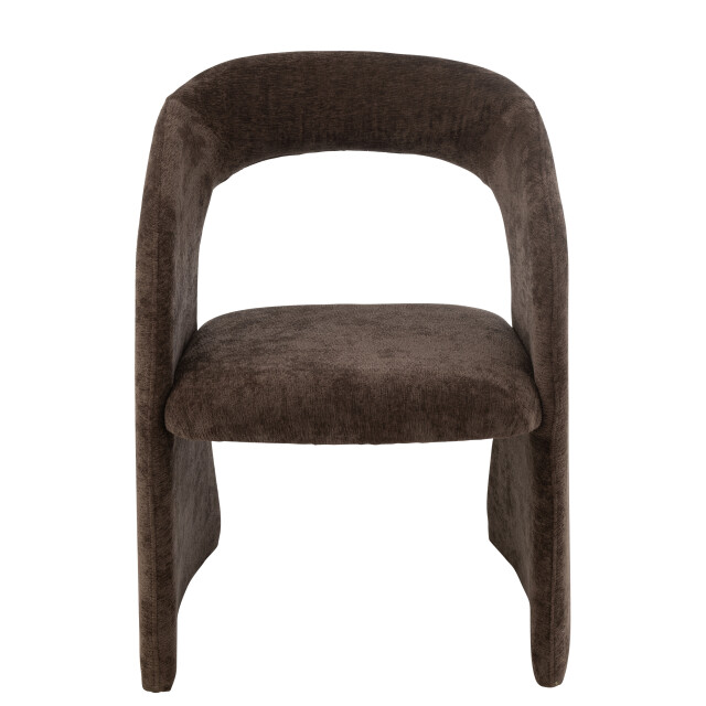 J-Line anise stoel textiel donker 65x66x86cm 3002699 large