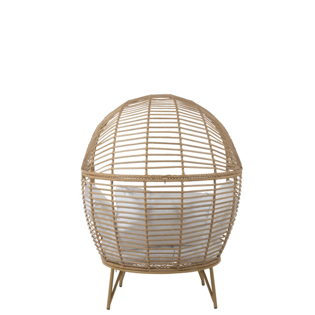 J-Line loungestoel ovaal staal 115x110x148cm 3003528 large