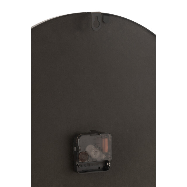 J-Line wandklok nue mdf/ijzer small 40x40x3cm 3009706 large