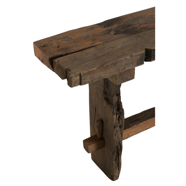 J-Line console brut gerecycleerd hout 150x35x75cm 3003463 large