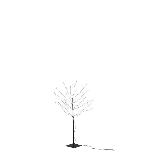 J-Line boom kaal+led metaal zwart metaal 76x76x100cm 3002930 large