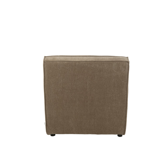 J-Line fauteuil grid populierenhout/schuim donker taupe 83x97x83cm 3002387 large