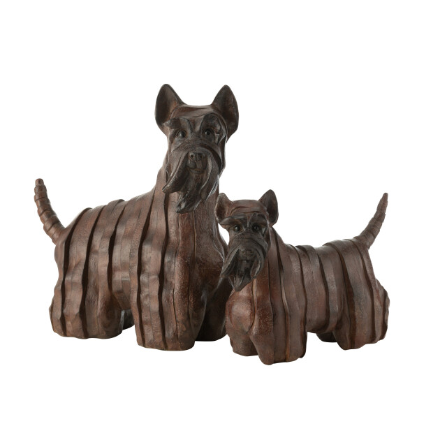 J-Line scotse terrier hond modern resine large 44x24.5x46.5cm 3009675 large