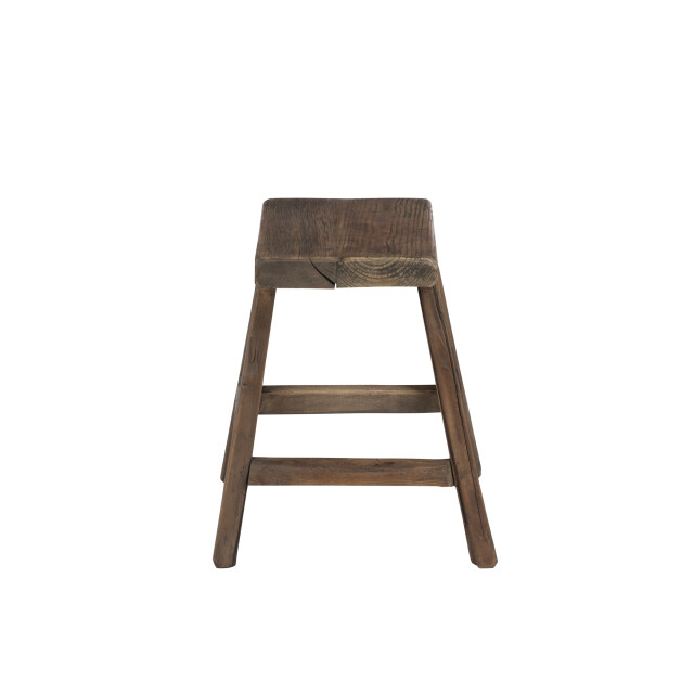 J-Line krukje rechthoek hout 41x38x45cm 3003213 large