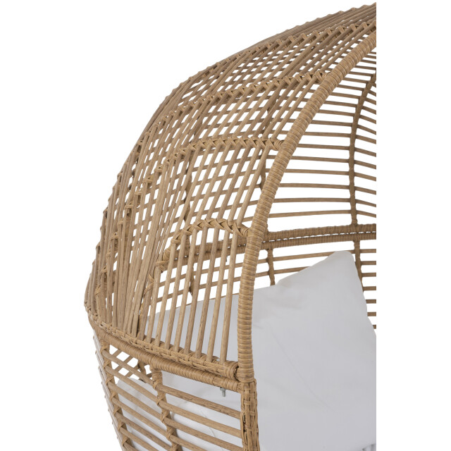 J-Line loungestoel ovaal staal 115x110x148cm 3003528 large