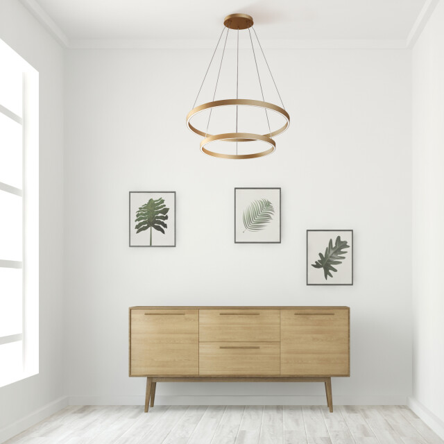 Maytoni hanglamp rim messing Ø80 2994505 large