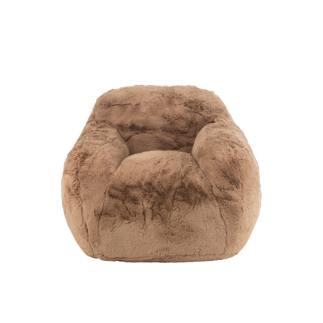 J-Line fauteuil cutie polyester taupe small 99x98x75cm 3002418 large