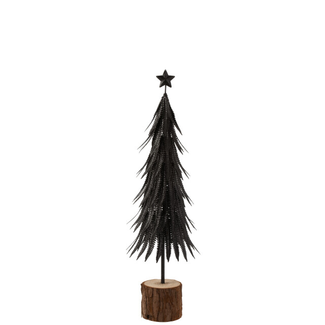 J-Line kerstboom metaal glitter small 15x15x56.5cm 3010773 large