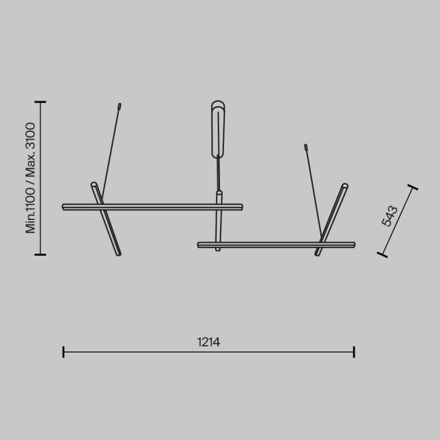 Maytoni hanglamp radiance - 2994383 large