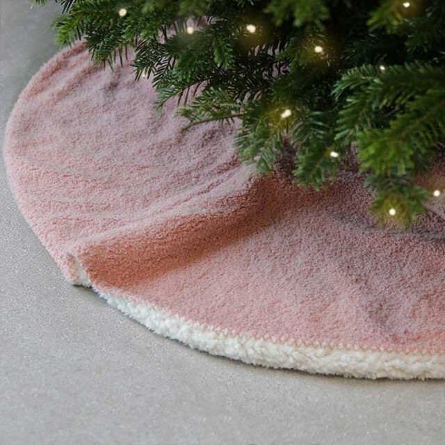 Unique Living kerstboomrok hanna old pink 3011310 large