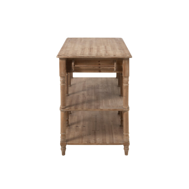 J-Line console 6 laden hout 131x70x95cm 3003500 large