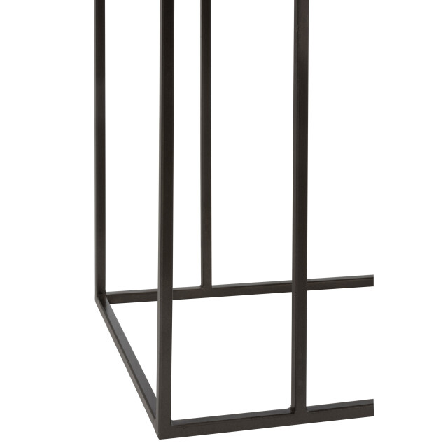 J-Line console 3laden geweven riet mangohout 120x42x80cm 3003521 large