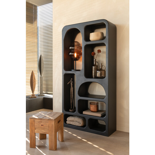 J-Line schaal goa aluminium 24x24x14cm 3009878 large
