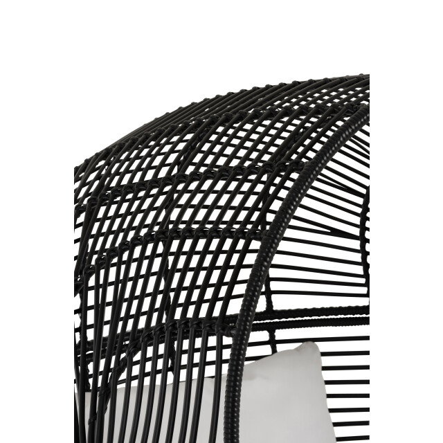 J-Line loungestoel ovaal staal 115x110x148cm 3003530 large