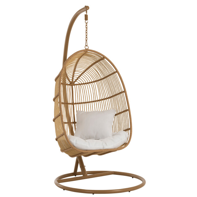 J-Line hangstoel ovaal staal 119x105x193cm 3004128 large